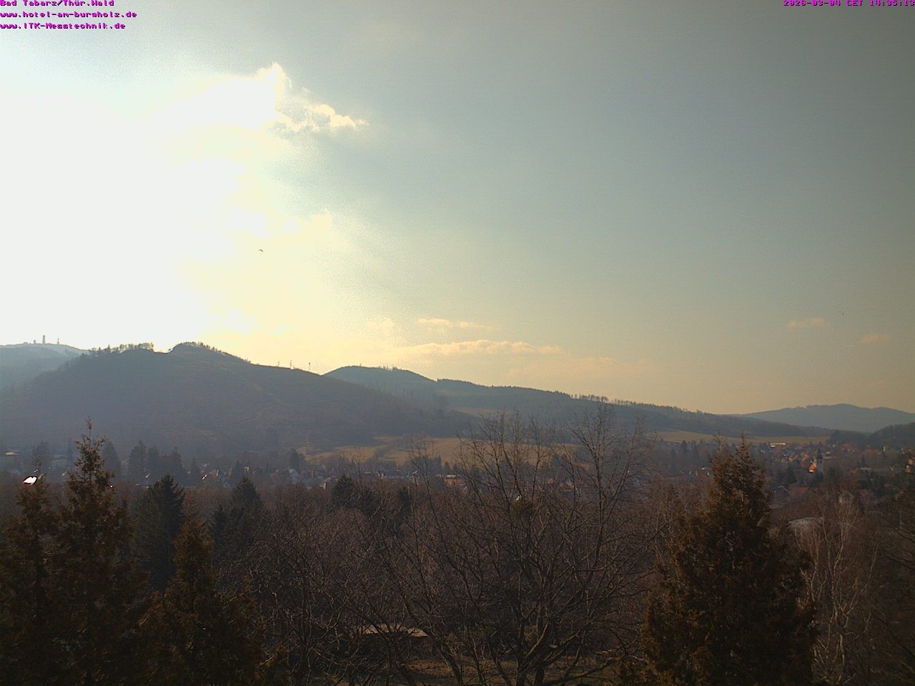 Archiv Foto Webcam Bad Tabarz im Thüringer Wald