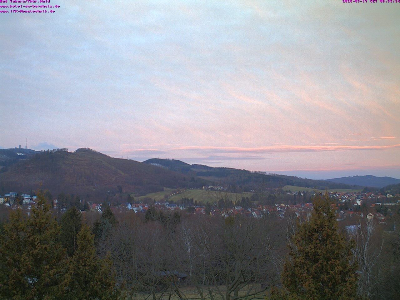 Archiv Foto Webcam Bad Tabarz im Thüringer Wald