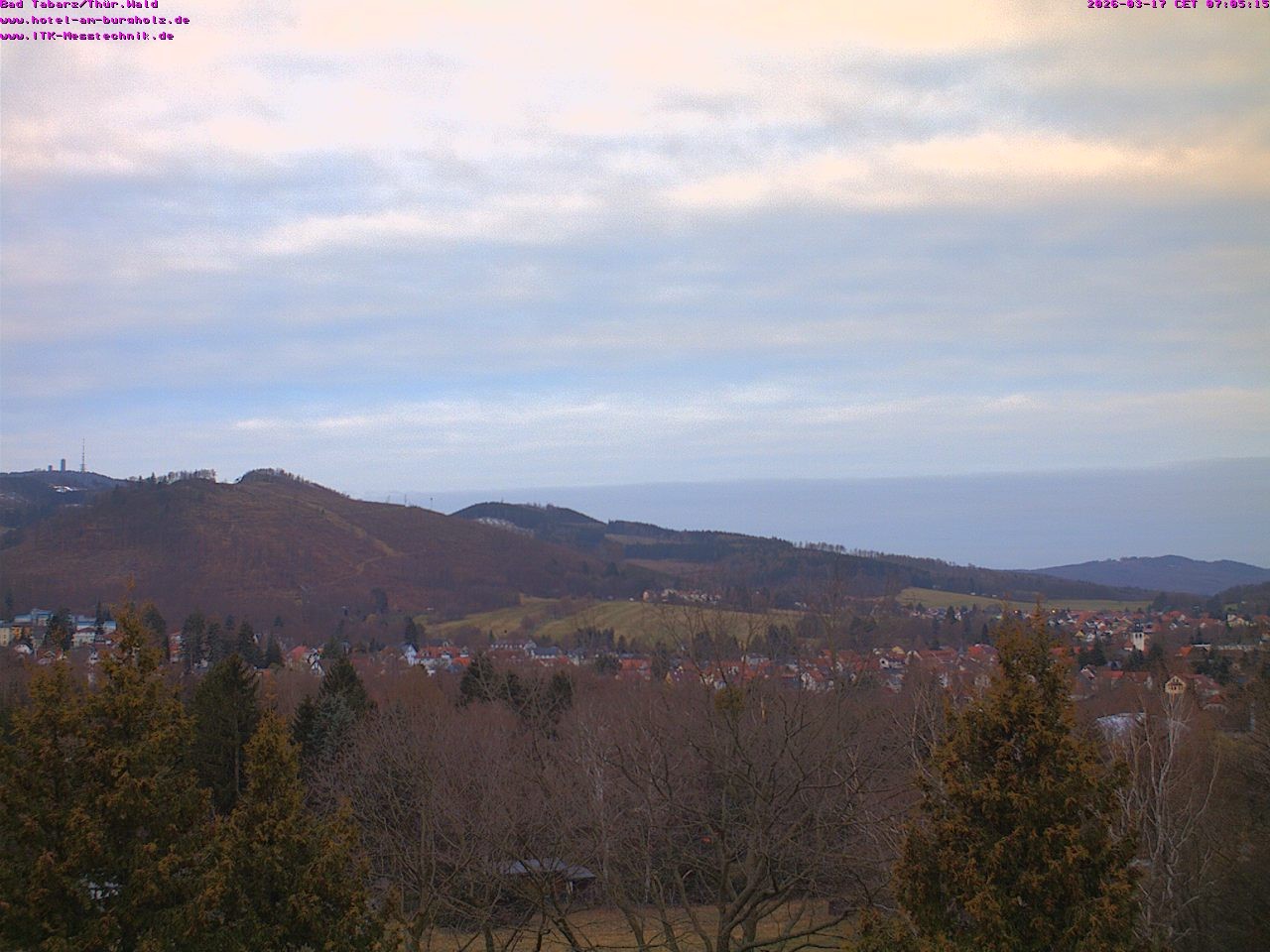 Archiv Foto Webcam Bad Tabarz im Thüringer Wald