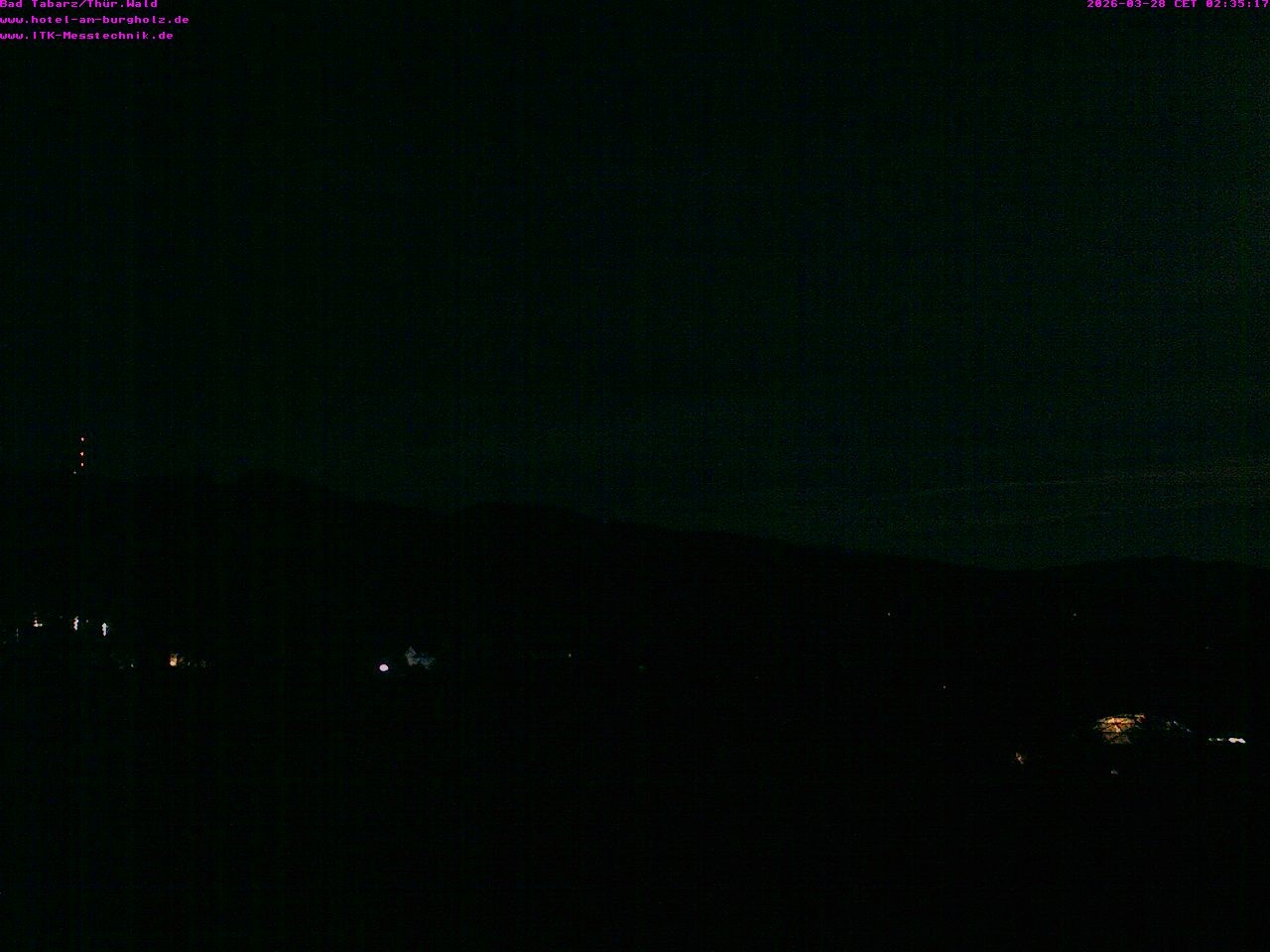 Archived image Webcam Thuringian Forest, Tabarz