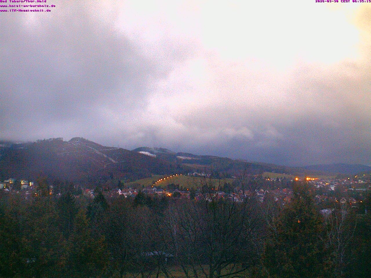 Archiv Foto Webcam Bad Tabarz im Thüringer Wald