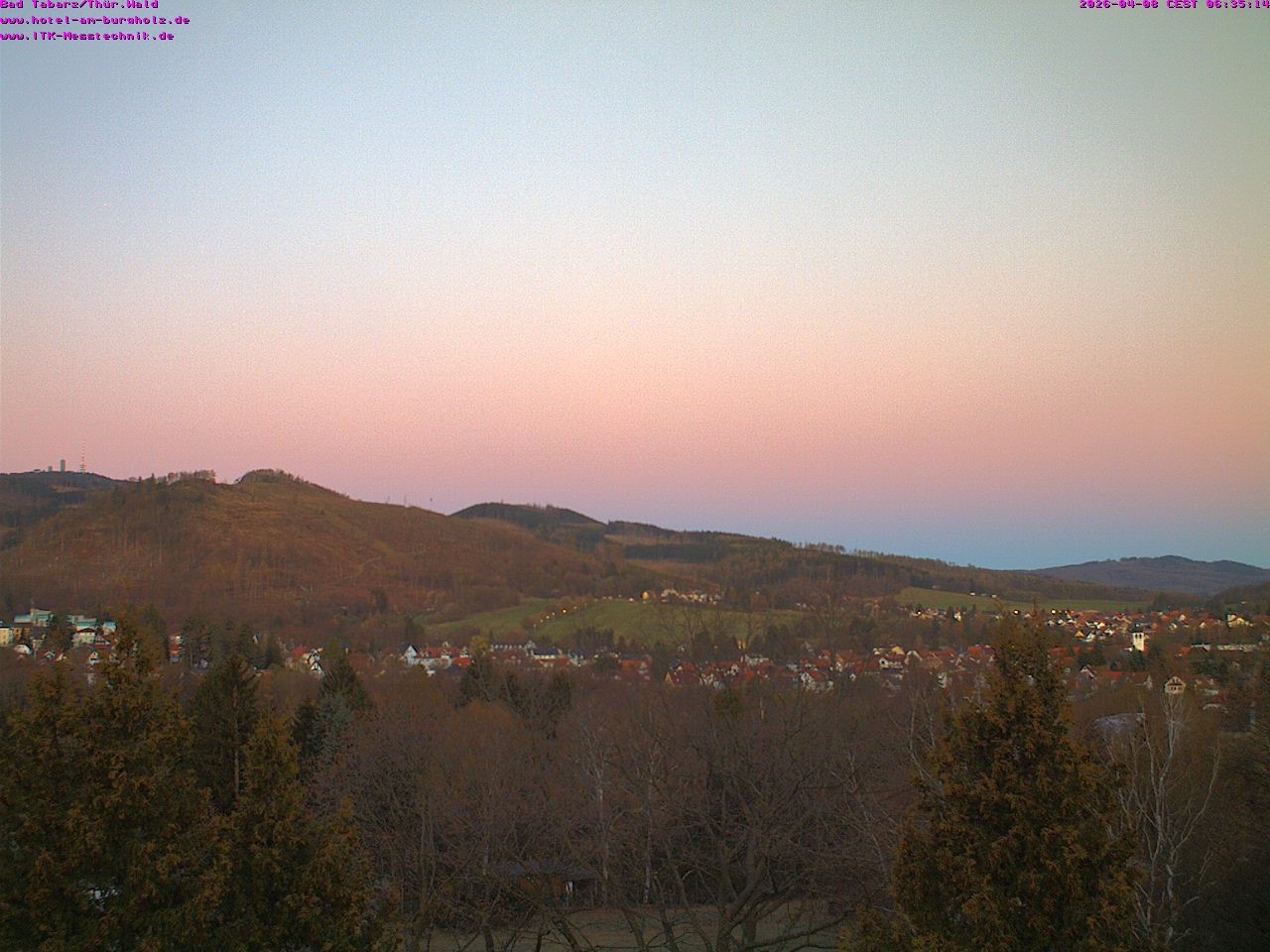 Archiv Foto Webcam Bad Tabarz im Thüringer Wald