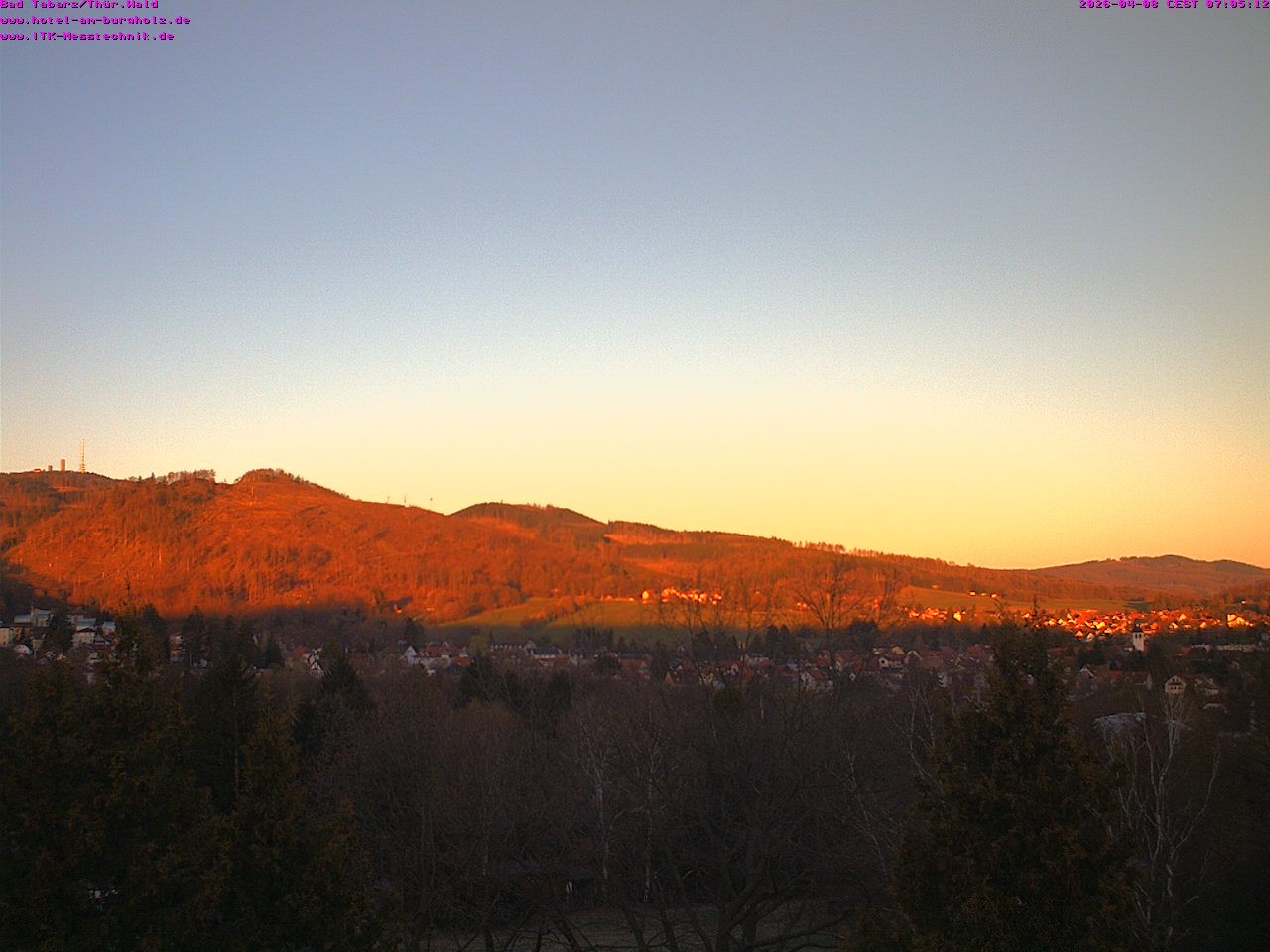 Archiv Foto Webcam Bad Tabarz im Thüringer Wald