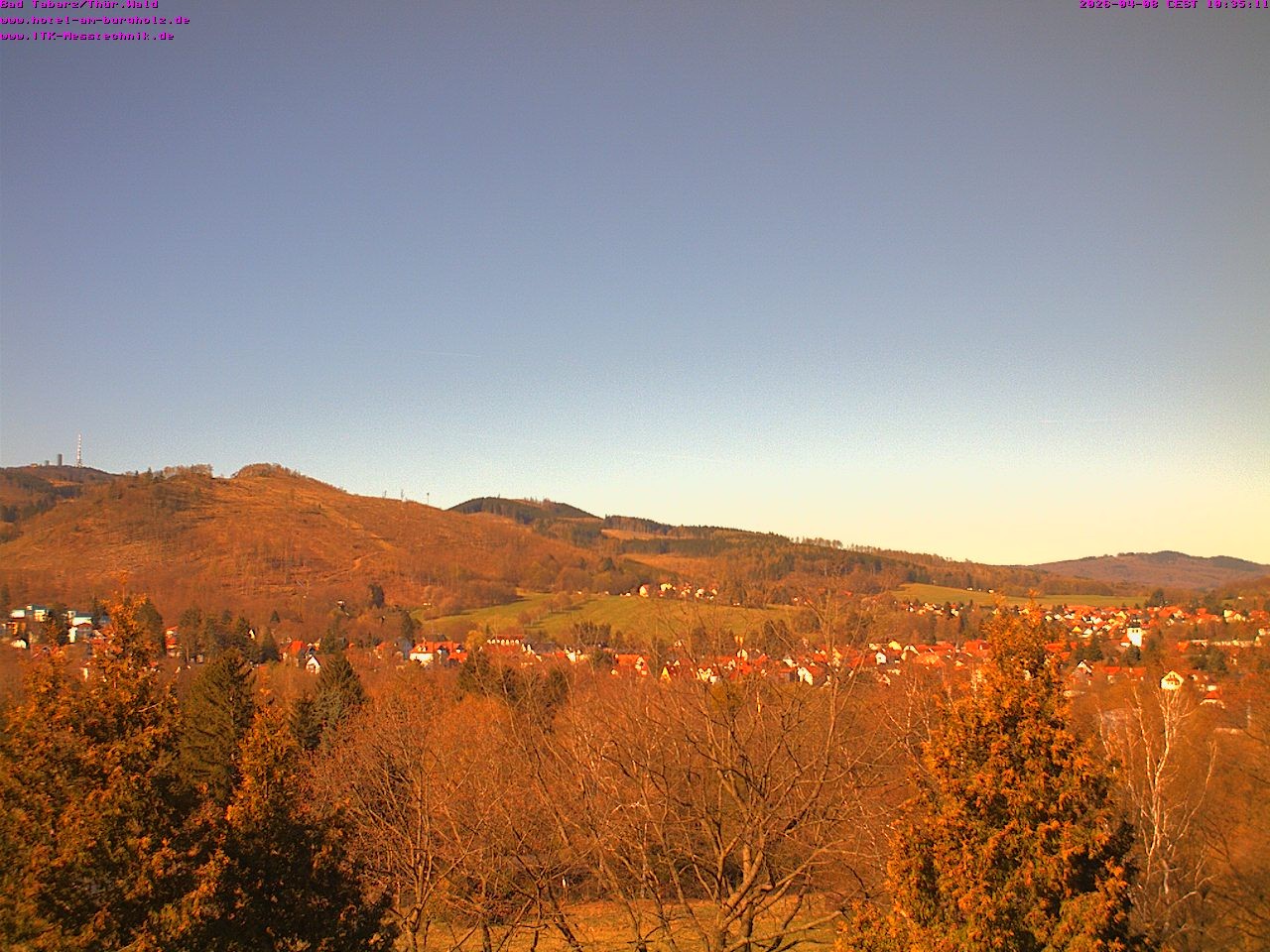 Archiv Foto Webcam Bad Tabarz im Thüringer Wald