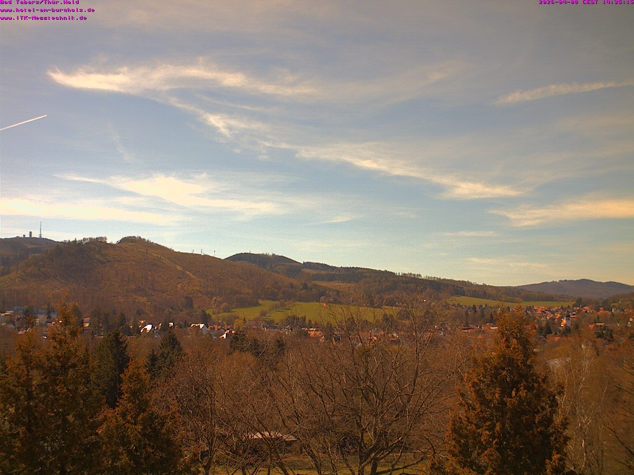 Archiv Foto Webcam Bad Tabarz im Thüringer Wald