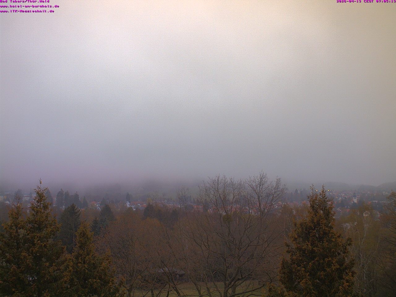 Archiv Foto Webcam Bad Tabarz im Thüringer Wald