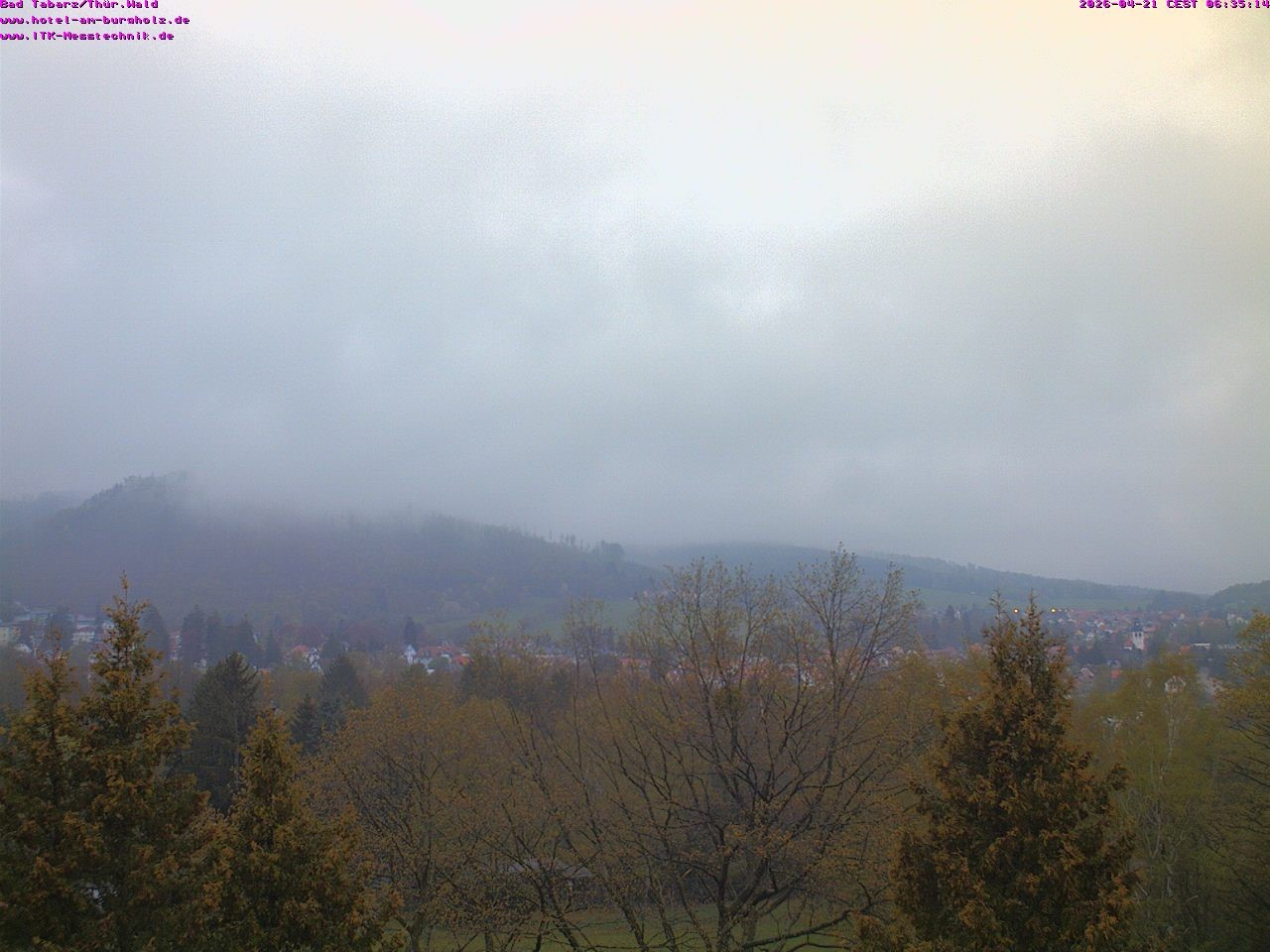Archiv Foto Webcam Bad Tabarz im Thüringer Wald