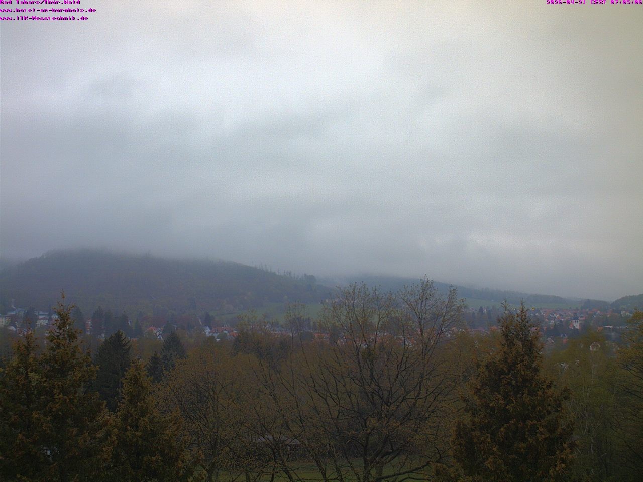 Archiv Foto Webcam Bad Tabarz im Thüringer Wald