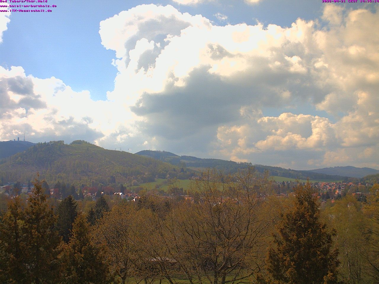 Archiv Foto Webcam Bad Tabarz im Thüringer Wald