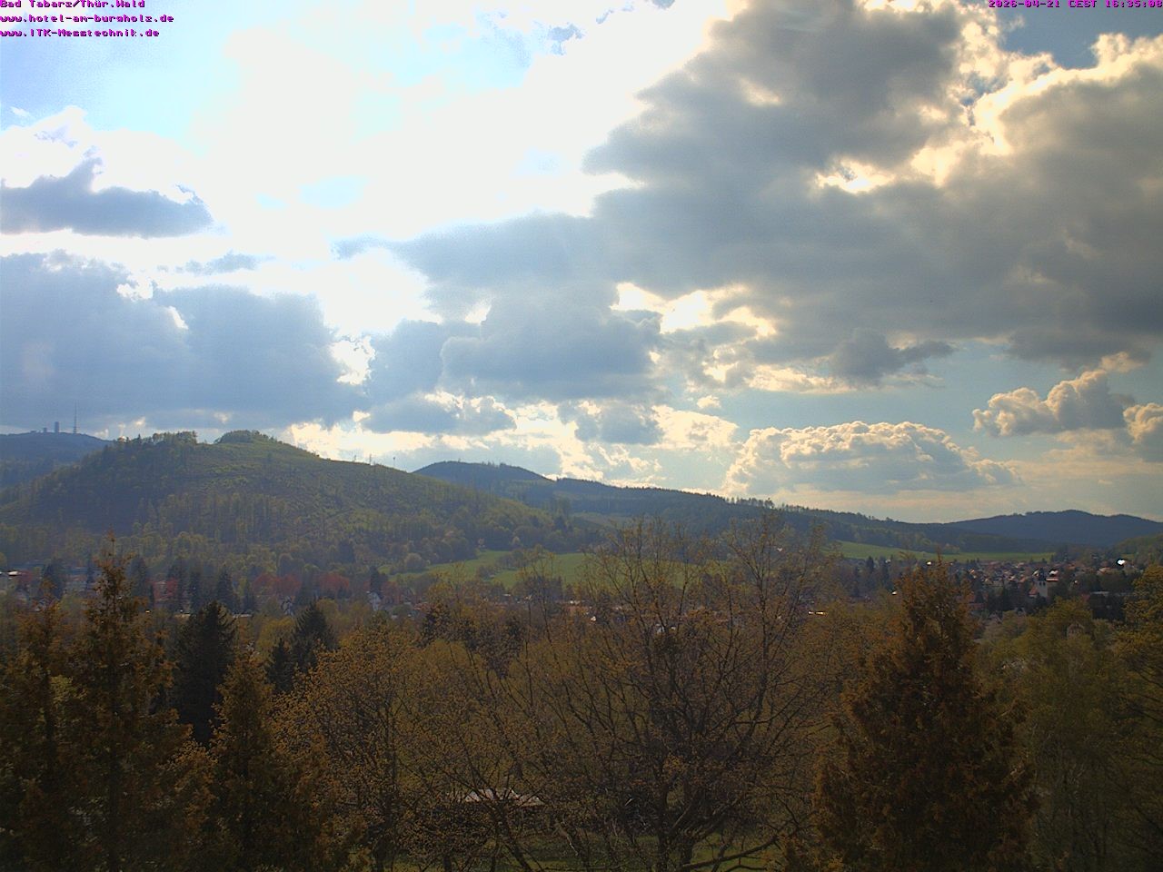 Archiv Foto Webcam Bad Tabarz im Thüringer Wald