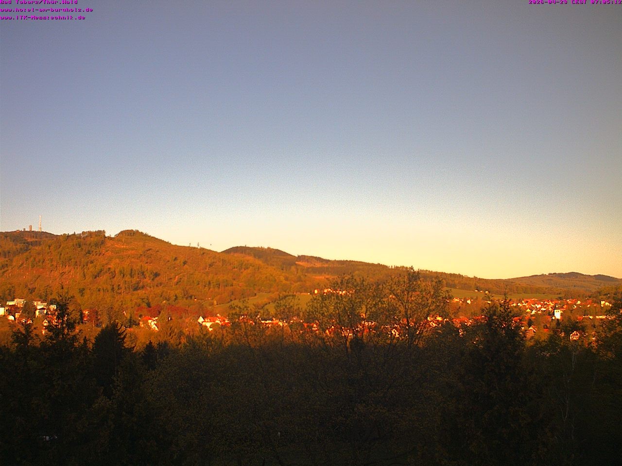 Archiv Foto Webcam Bad Tabarz im Thüringer Wald