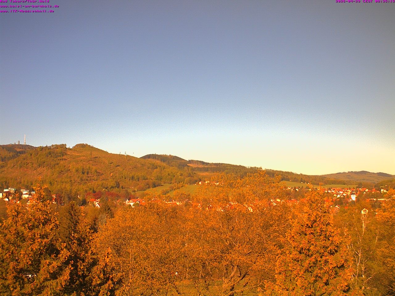 Archiv Foto Webcam Bad Tabarz im Thüringer Wald