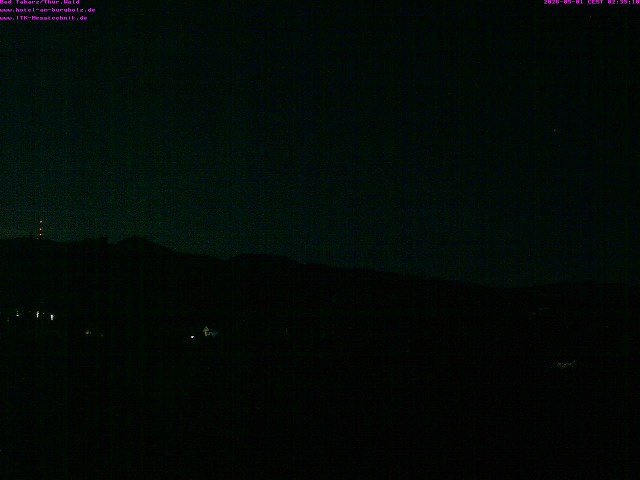 Archived image Webcam Thuringian Forest, Tabarz