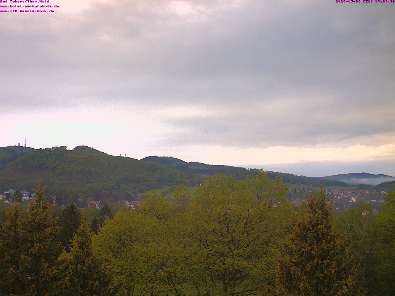 Archiv Foto Webcam Bad Tabarz im Thüringer Wald