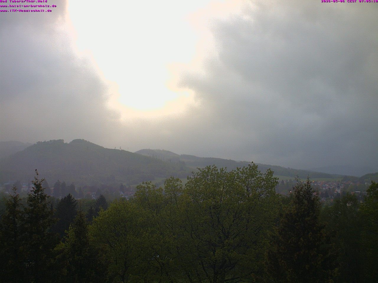 Archiv Foto Webcam Bad Tabarz im Thüringer Wald