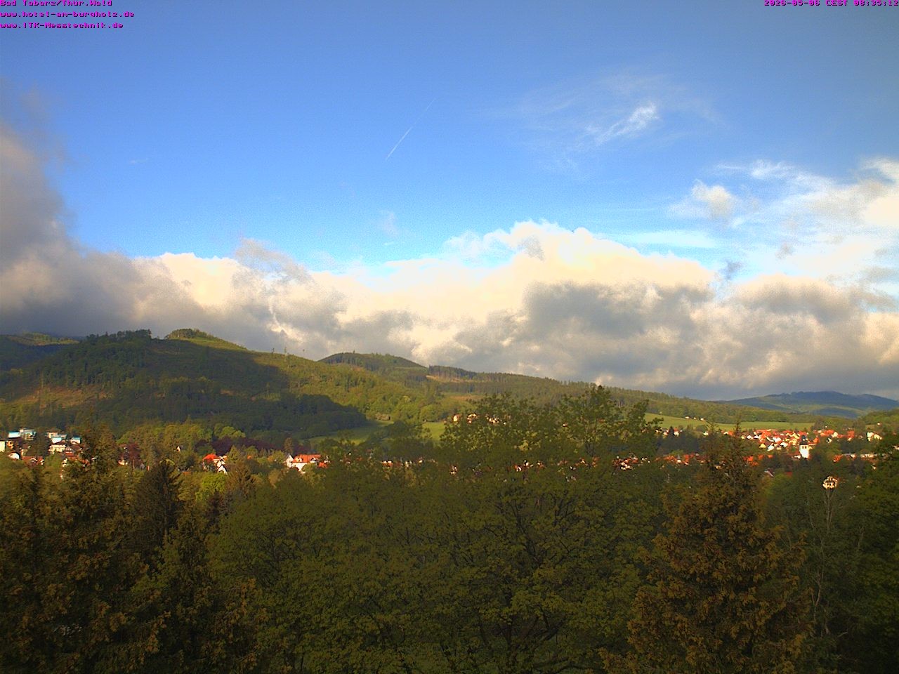 Archiv Foto Webcam Bad Tabarz im Thüringer Wald