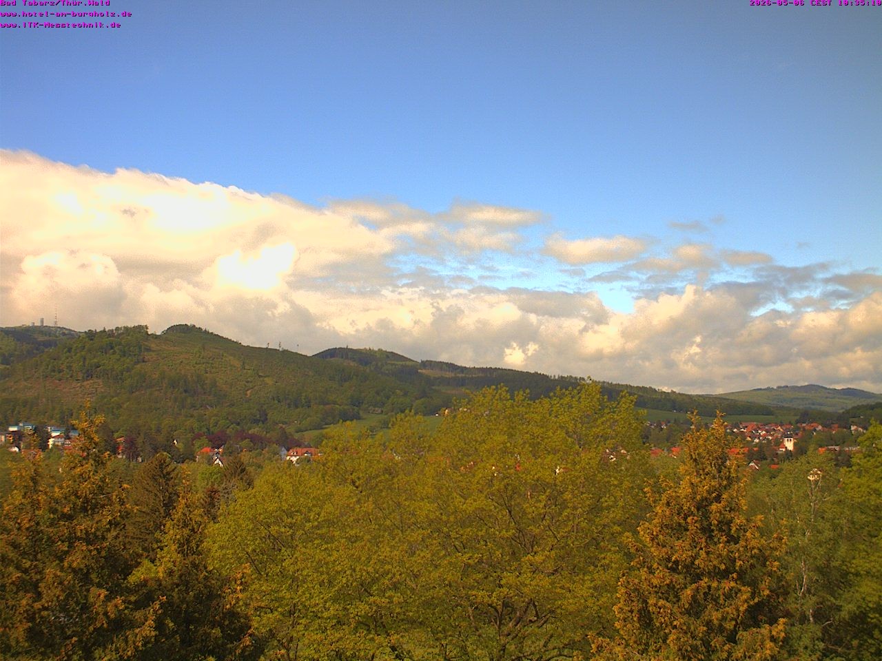 Archiv Foto Webcam Bad Tabarz im Thüringer Wald