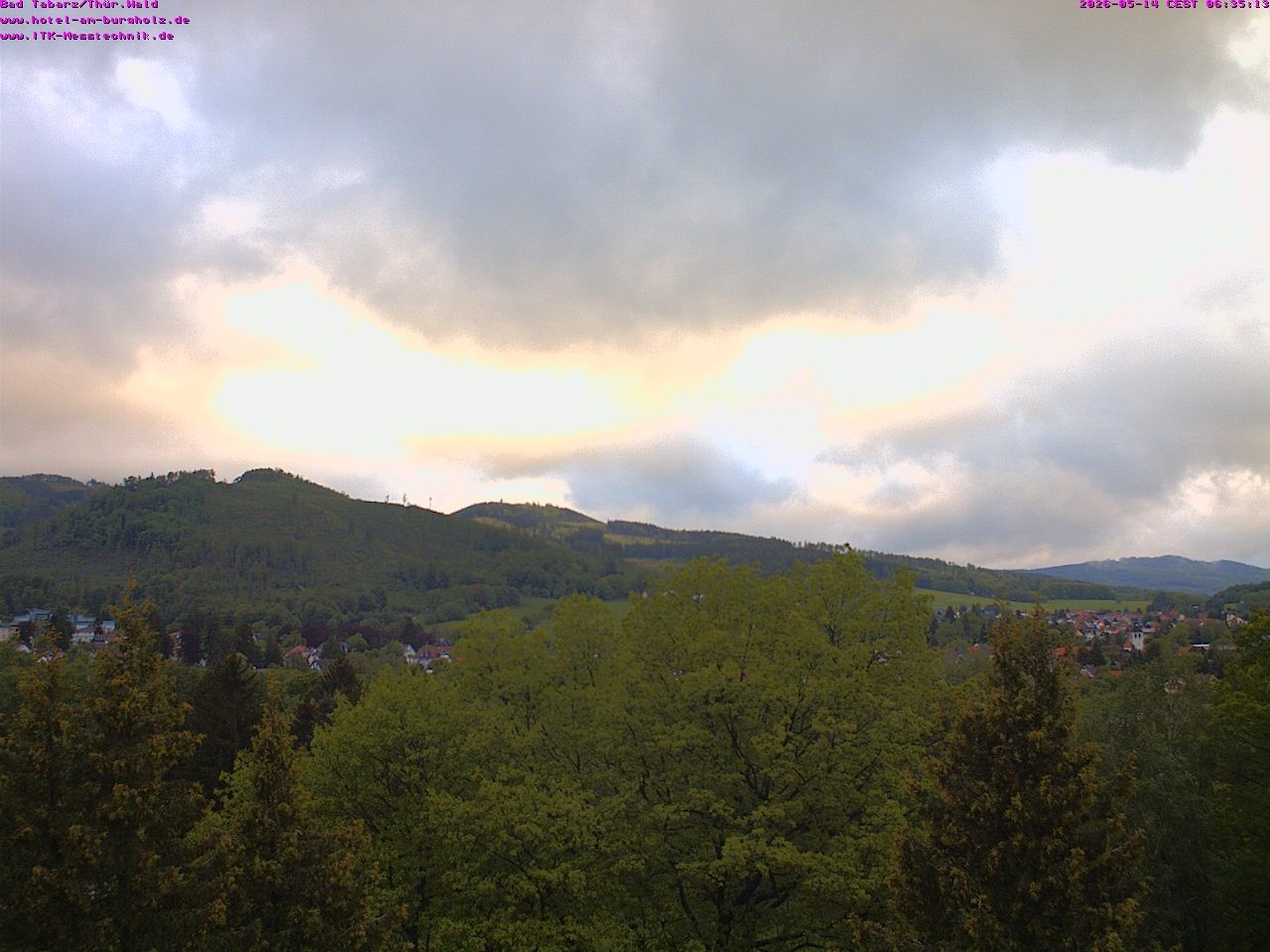 Archiv Foto Webcam Bad Tabarz im Thüringer Wald
