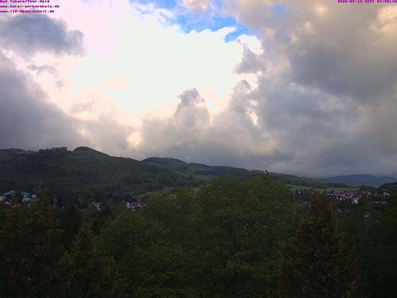 Archiv Foto Webcam Bad Tabarz im Thüringer Wald