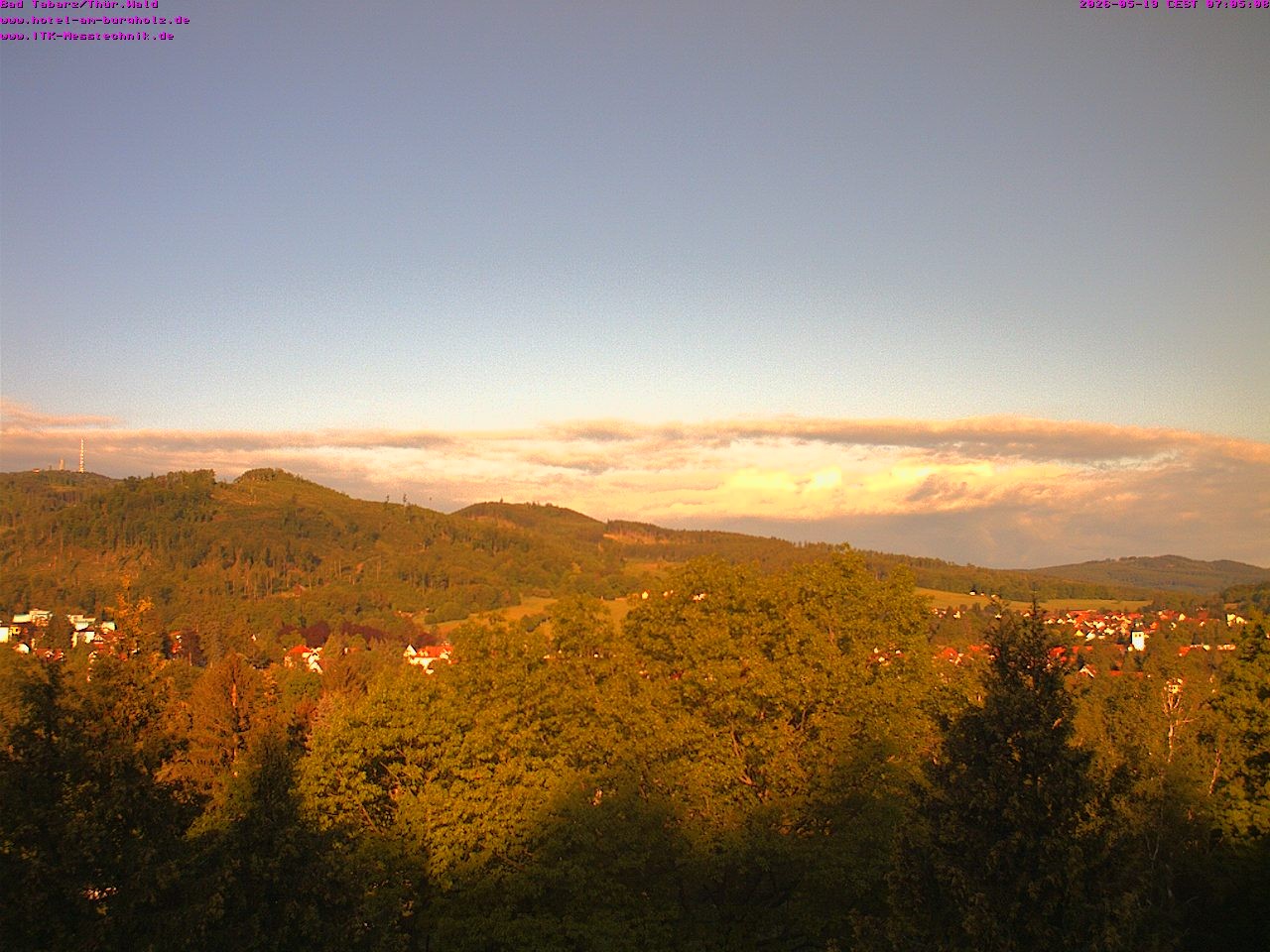 Archiv Foto Webcam Bad Tabarz im Thüringer Wald