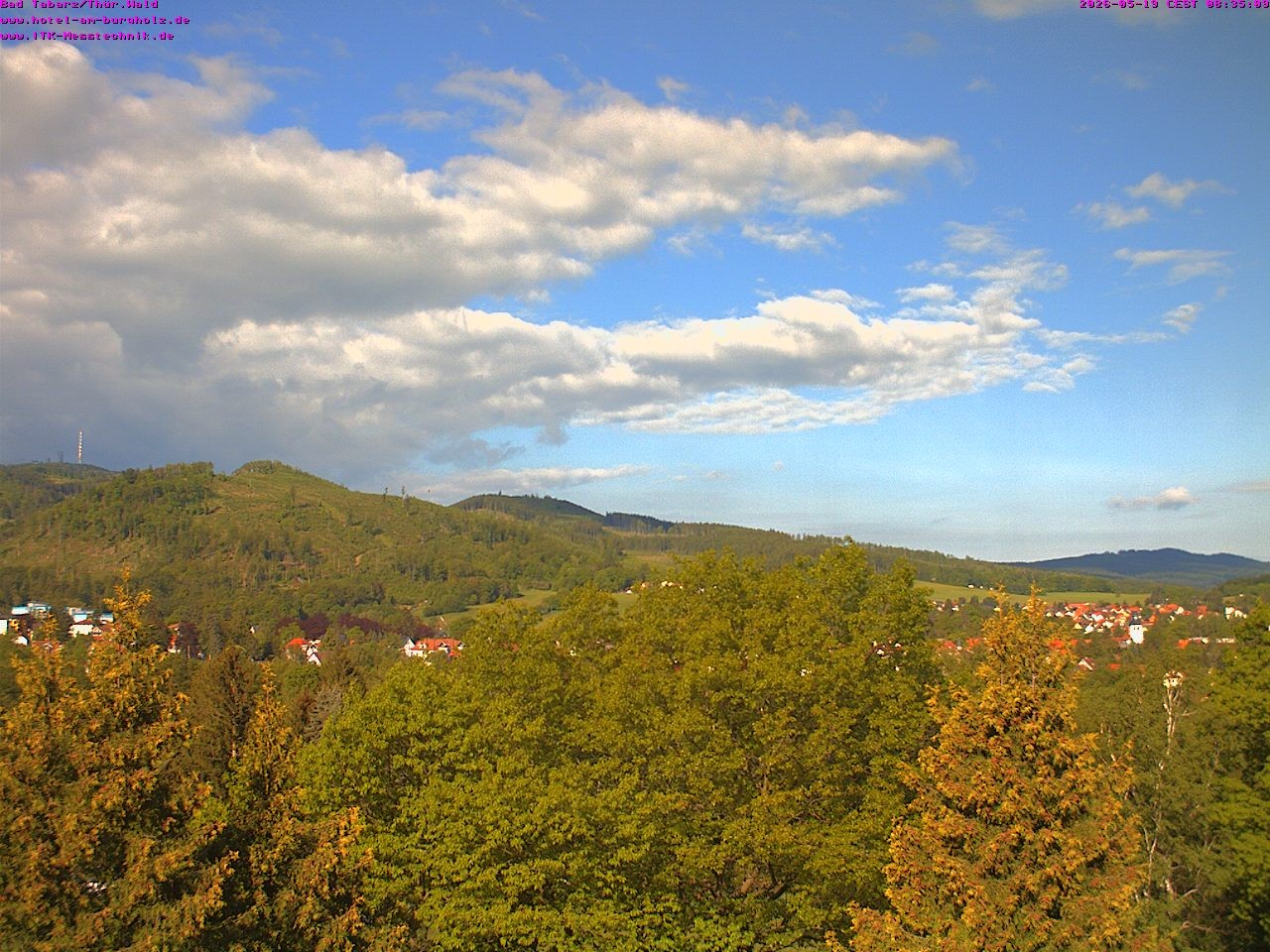 Archiv Foto Webcam Bad Tabarz im Thüringer Wald