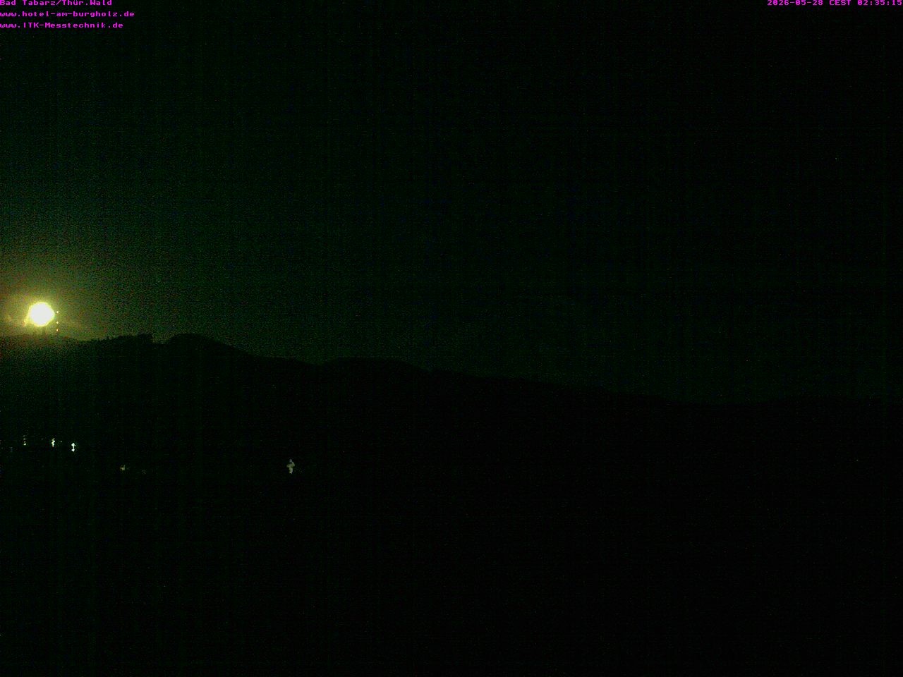 Archived image Webcam Thuringian Forest, Tabarz