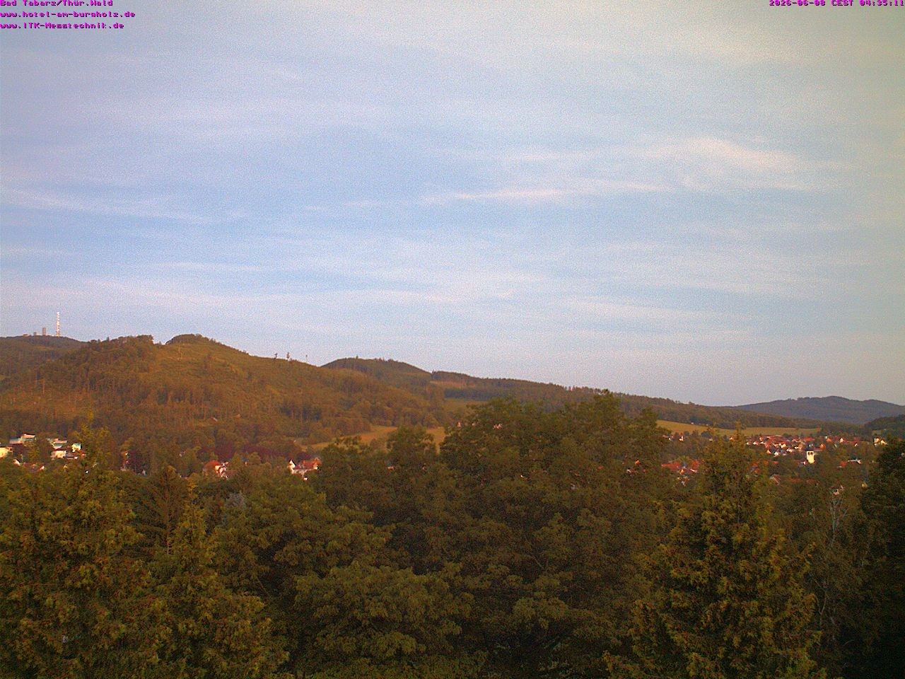 Archiv Foto Webcam Bad Tabarz im Thüringer Wald