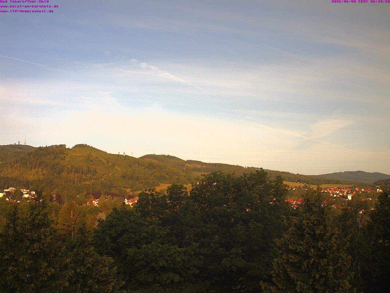 Archiv Foto Webcam Bad Tabarz im Thüringer Wald