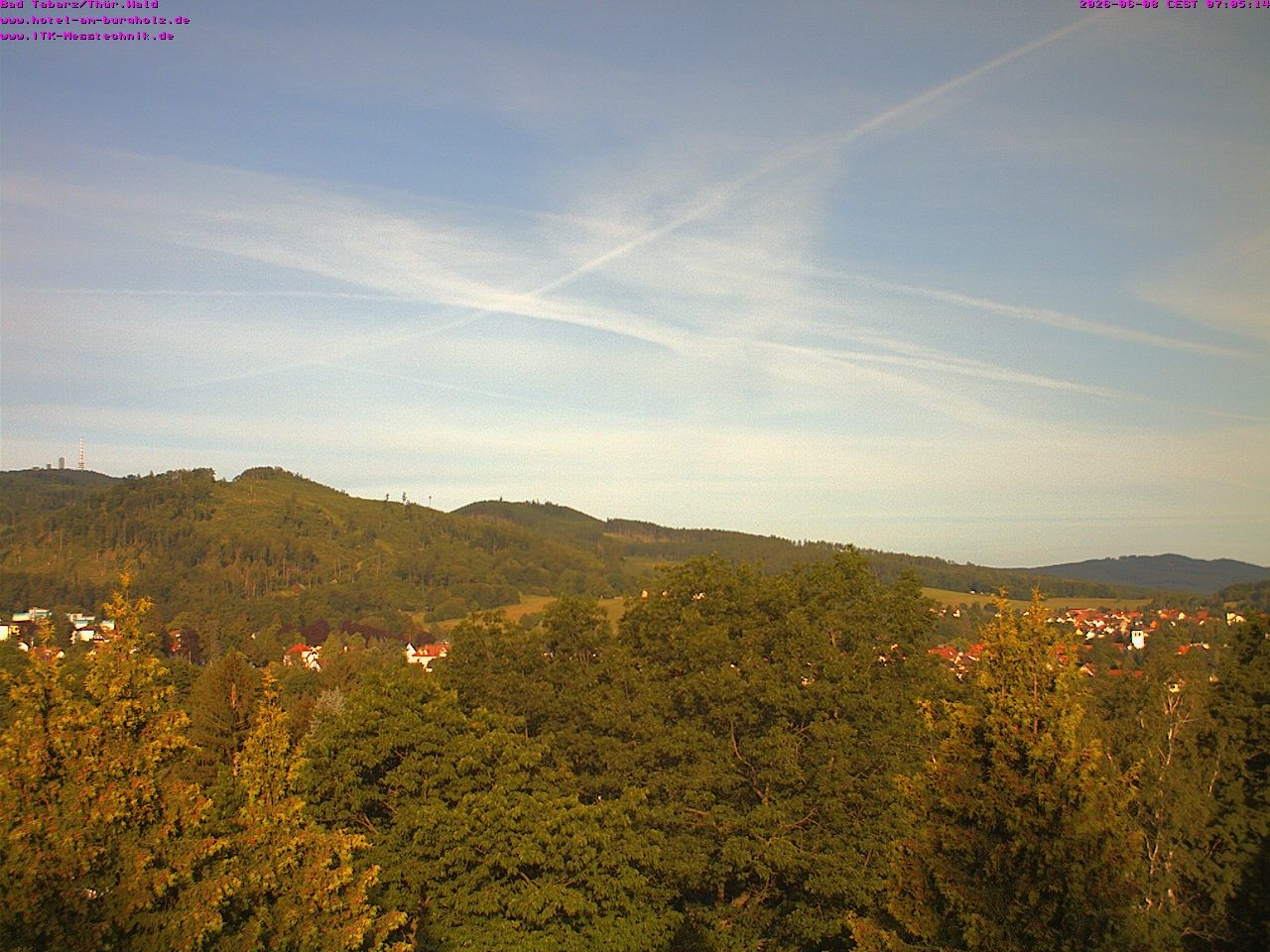 Archiv Foto Webcam Bad Tabarz im Thüringer Wald