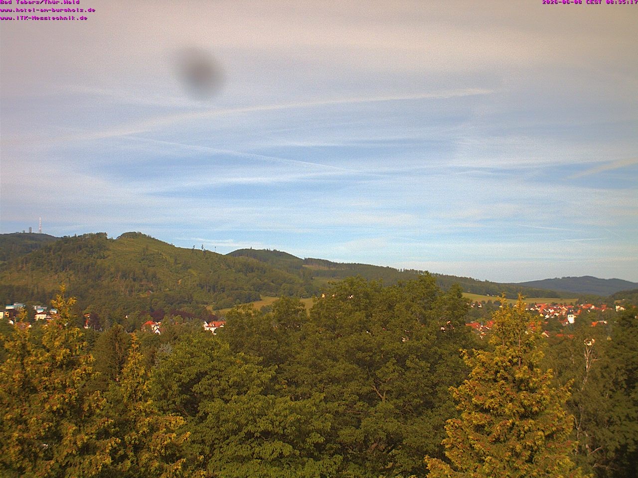 Archiv Foto Webcam Bad Tabarz im Thüringer Wald