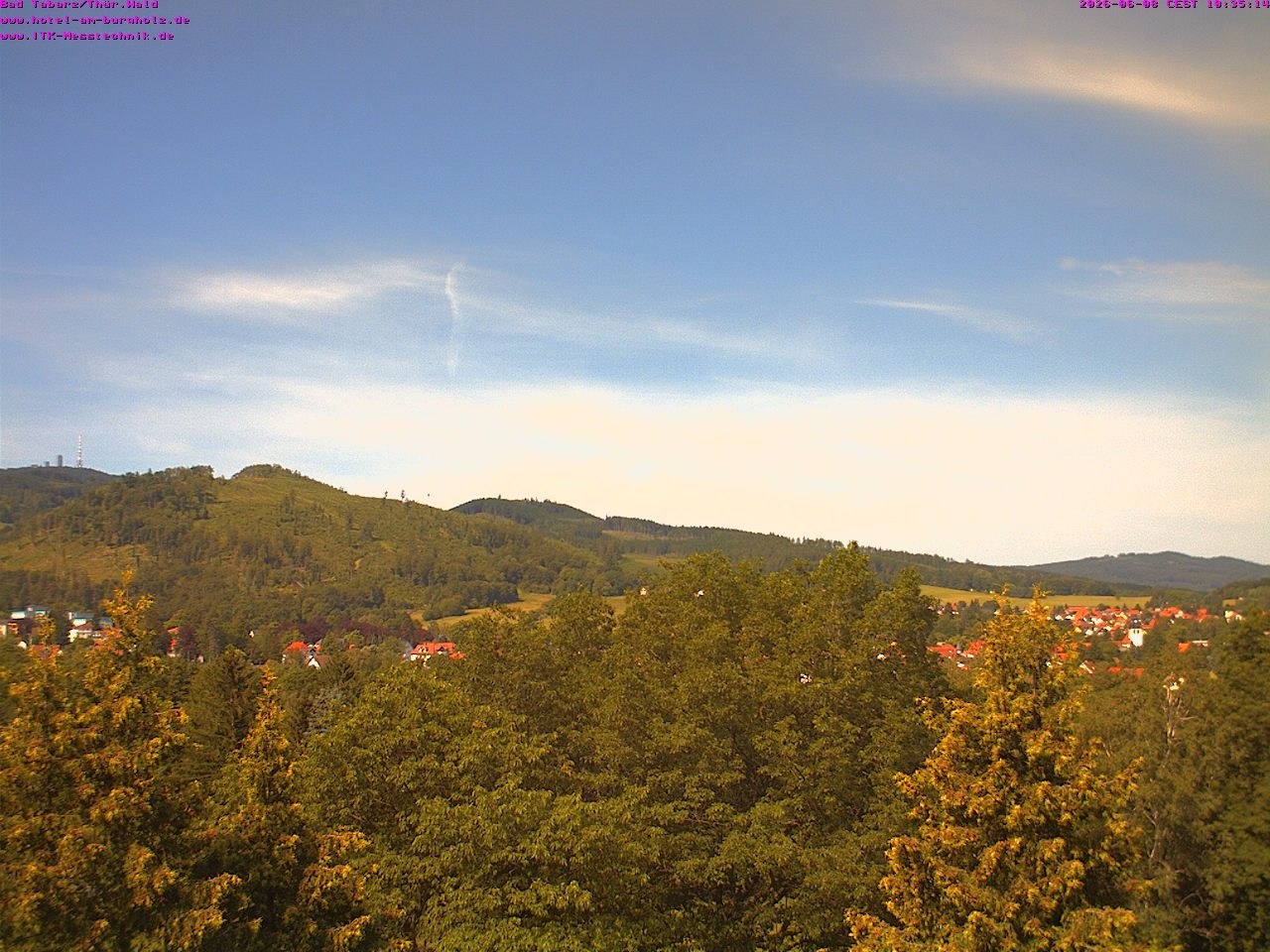 Archiv Foto Webcam Bad Tabarz im Thüringer Wald