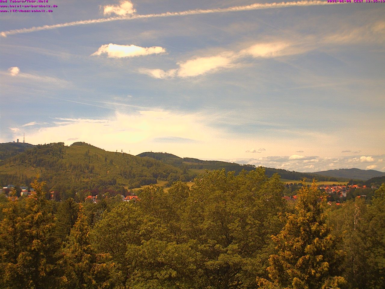 Archiv Foto Webcam Bad Tabarz im Thüringer Wald