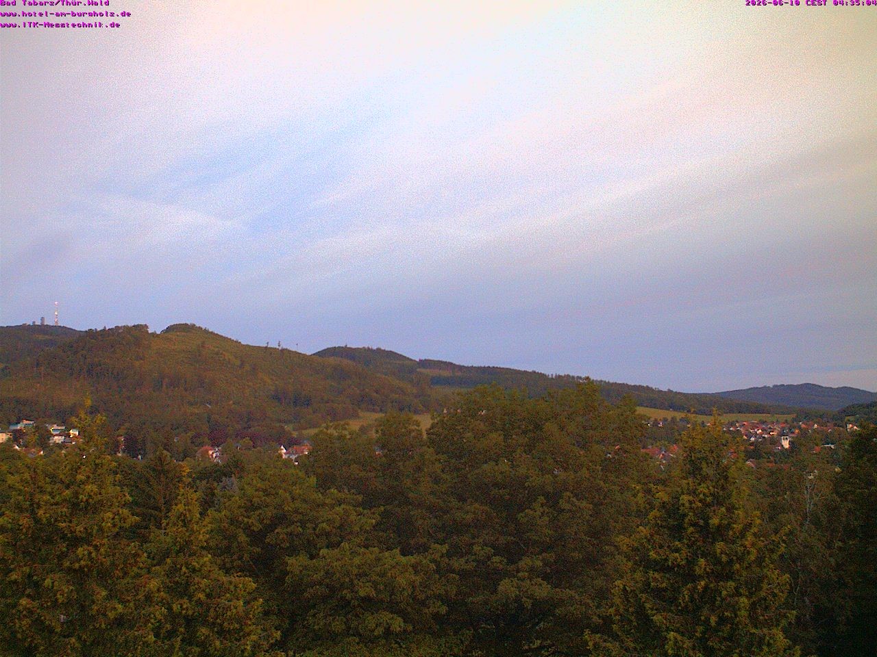 Archiv Foto Webcam Bad Tabarz im Thüringer Wald