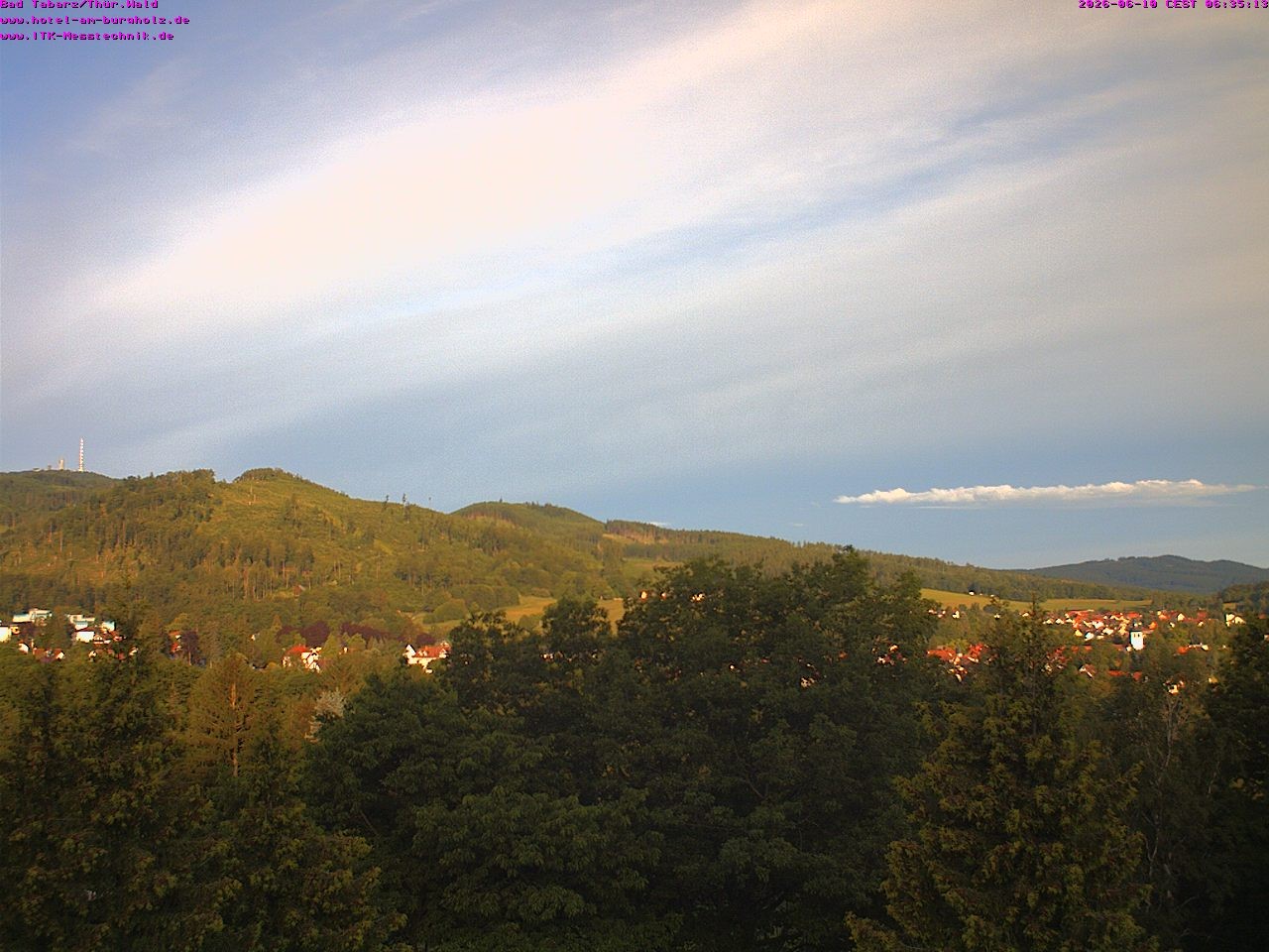 Archiv Foto Webcam Bad Tabarz im Thüringer Wald