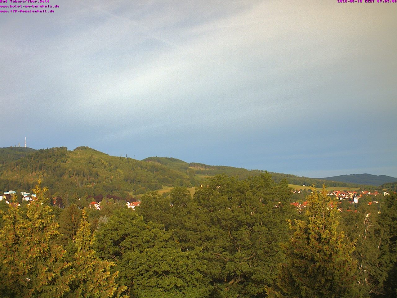 Archiv Foto Webcam Bad Tabarz im Thüringer Wald