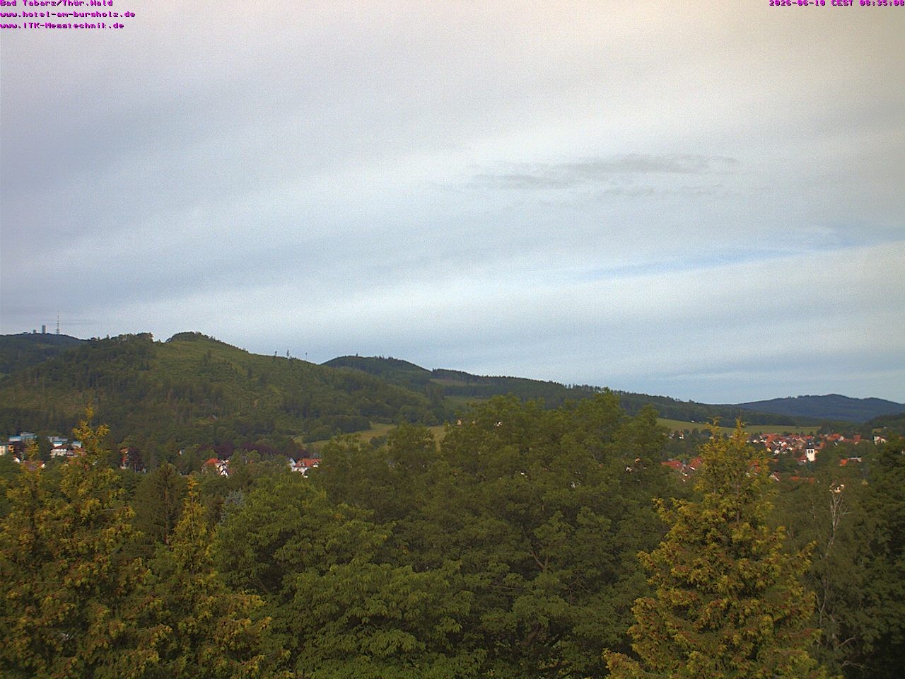 Archiv Foto Webcam Bad Tabarz im Thüringer Wald