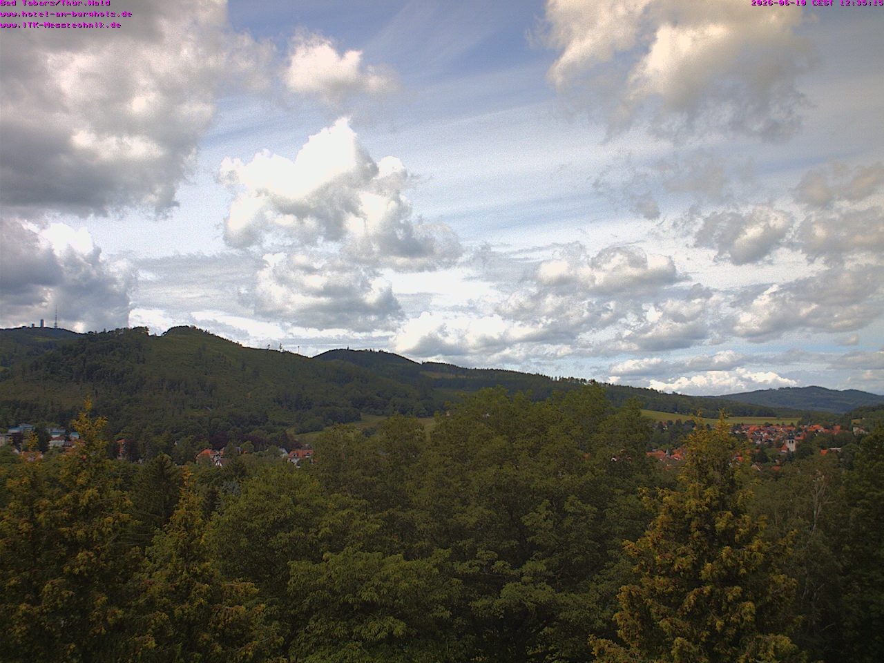 Archiv Foto Webcam Bad Tabarz im Thüringer Wald