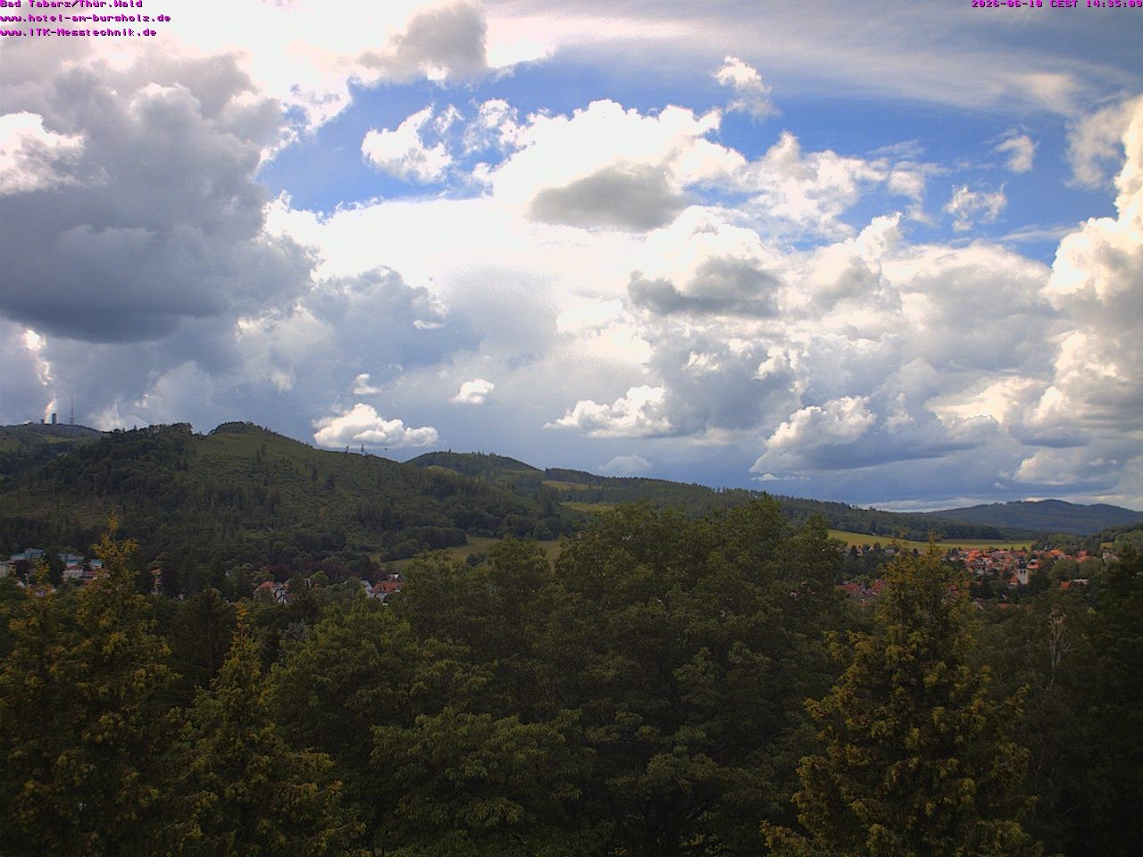 Archiv Foto Webcam Bad Tabarz im Thüringer Wald