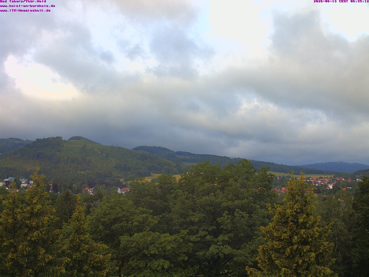 Archiv Foto Webcam Bad Tabarz im Thüringer Wald