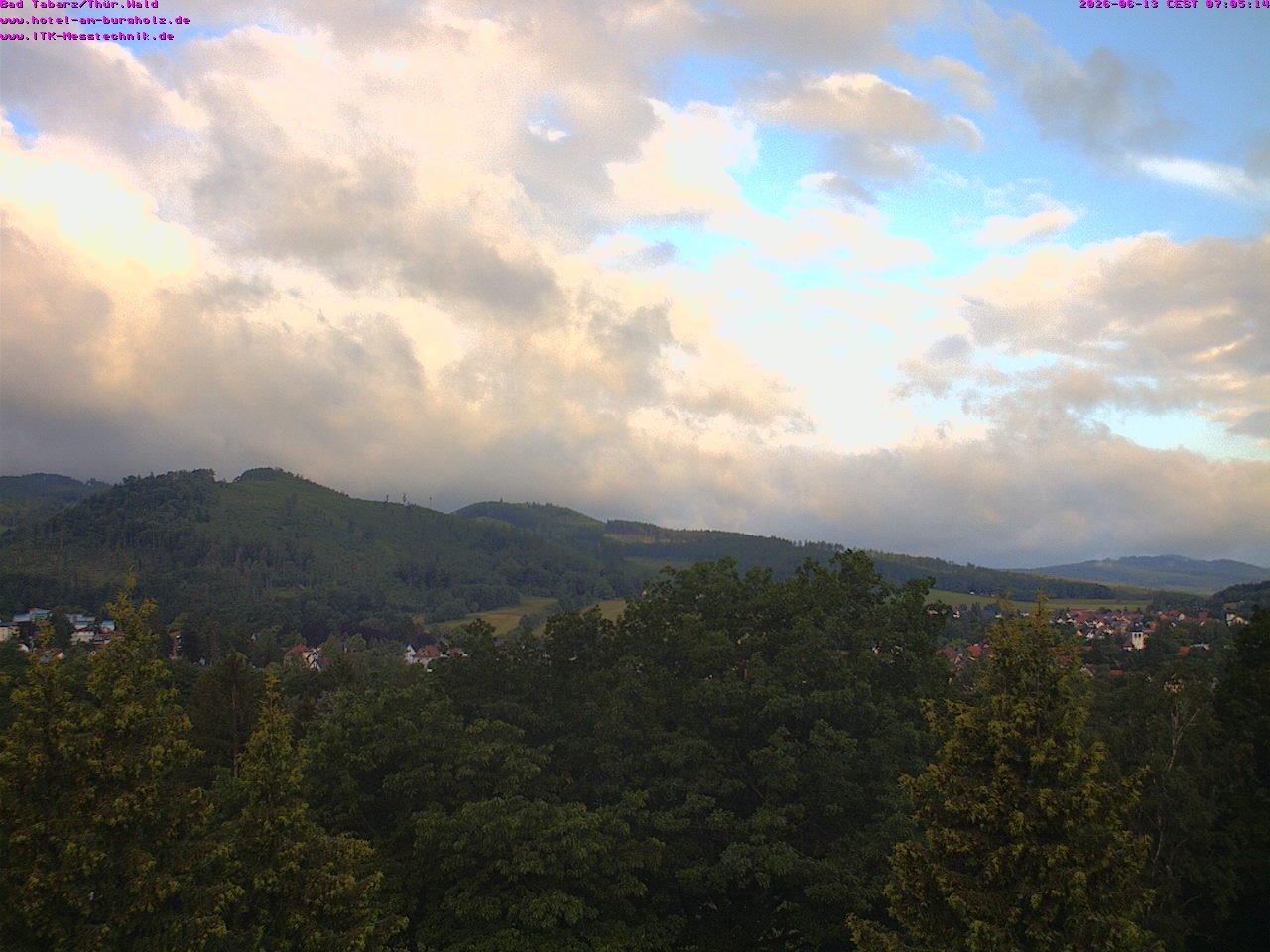 Archiv Foto Webcam Bad Tabarz im Thüringer Wald