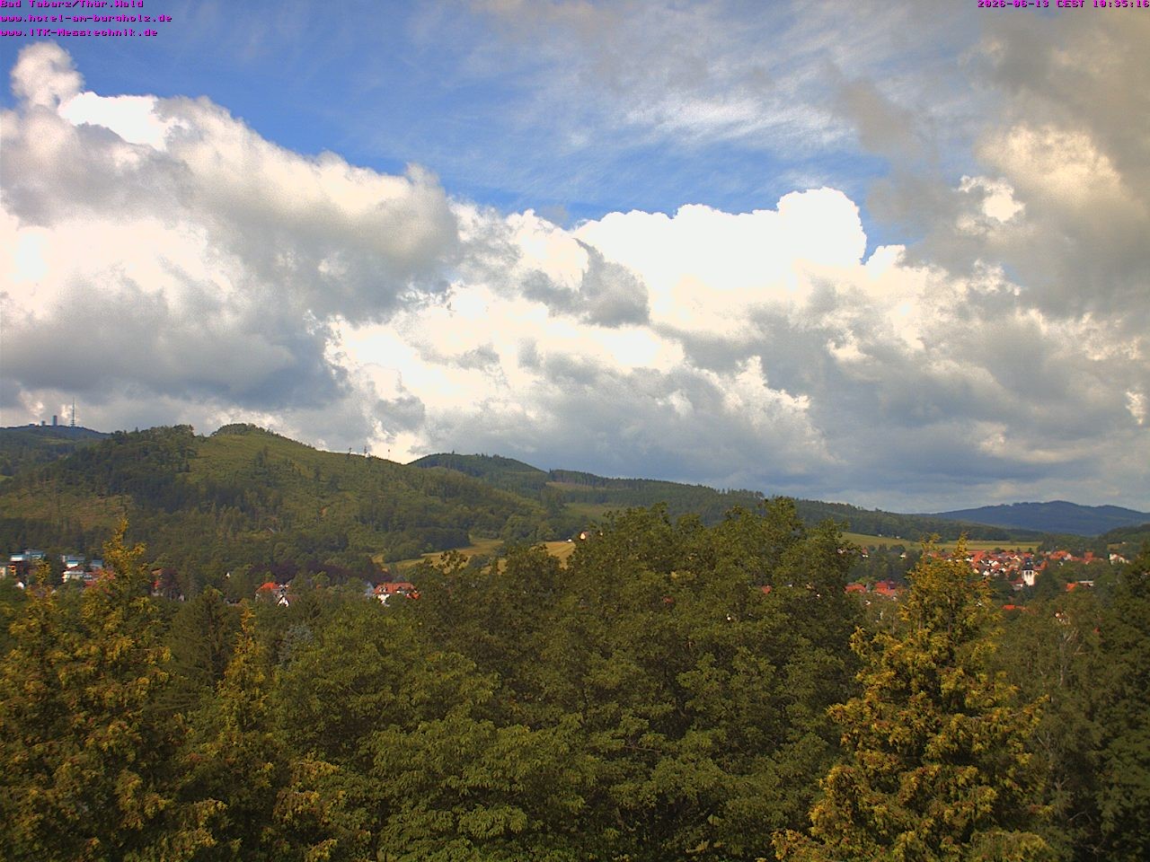 Archiv Foto Webcam Bad Tabarz im Thüringer Wald