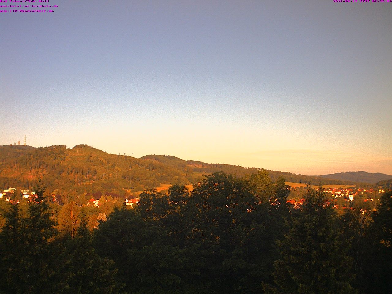 Archiv Foto Webcam Bad Tabarz im Thüringer Wald