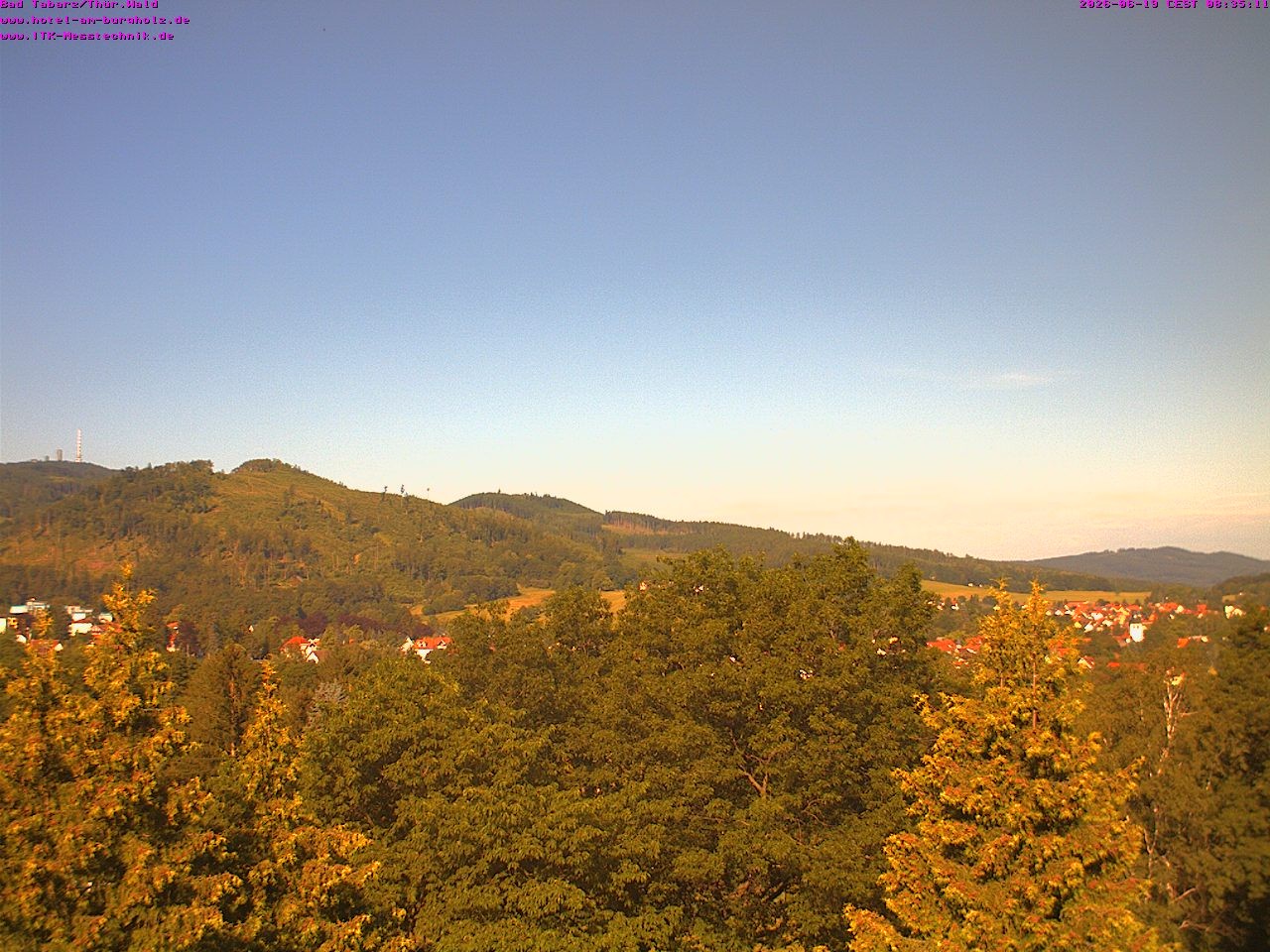 Archiv Foto Webcam Bad Tabarz im Thüringer Wald