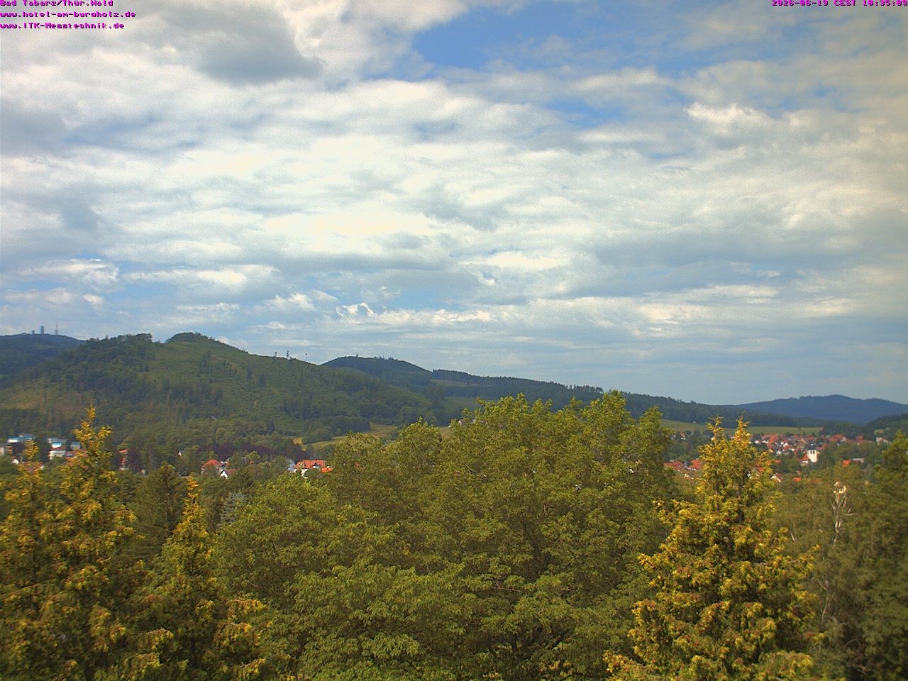 Archiv Foto Webcam Bad Tabarz im Thüringer Wald