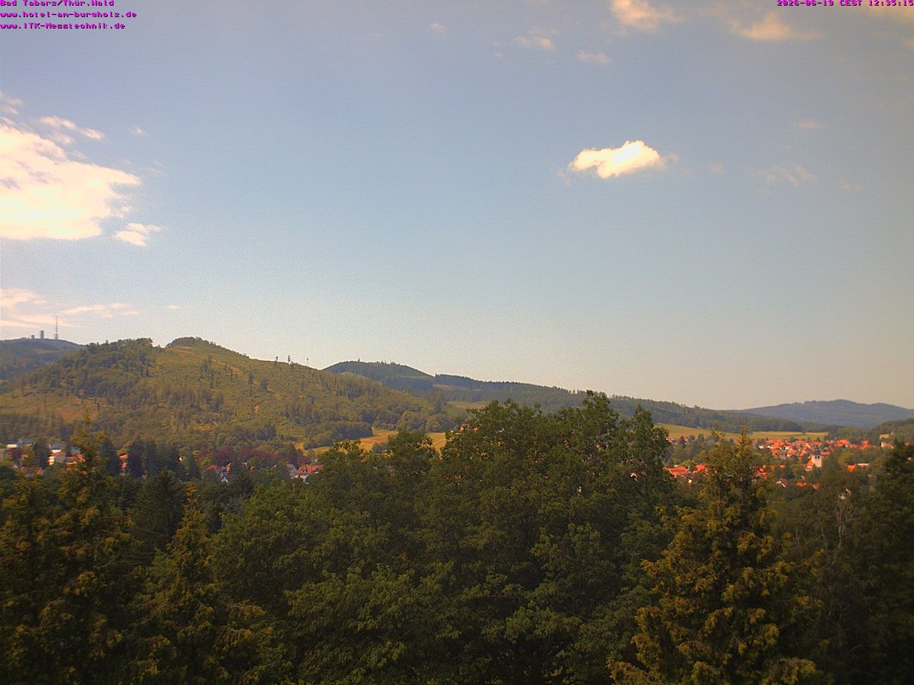 Archiv Foto Webcam Bad Tabarz im Thüringer Wald