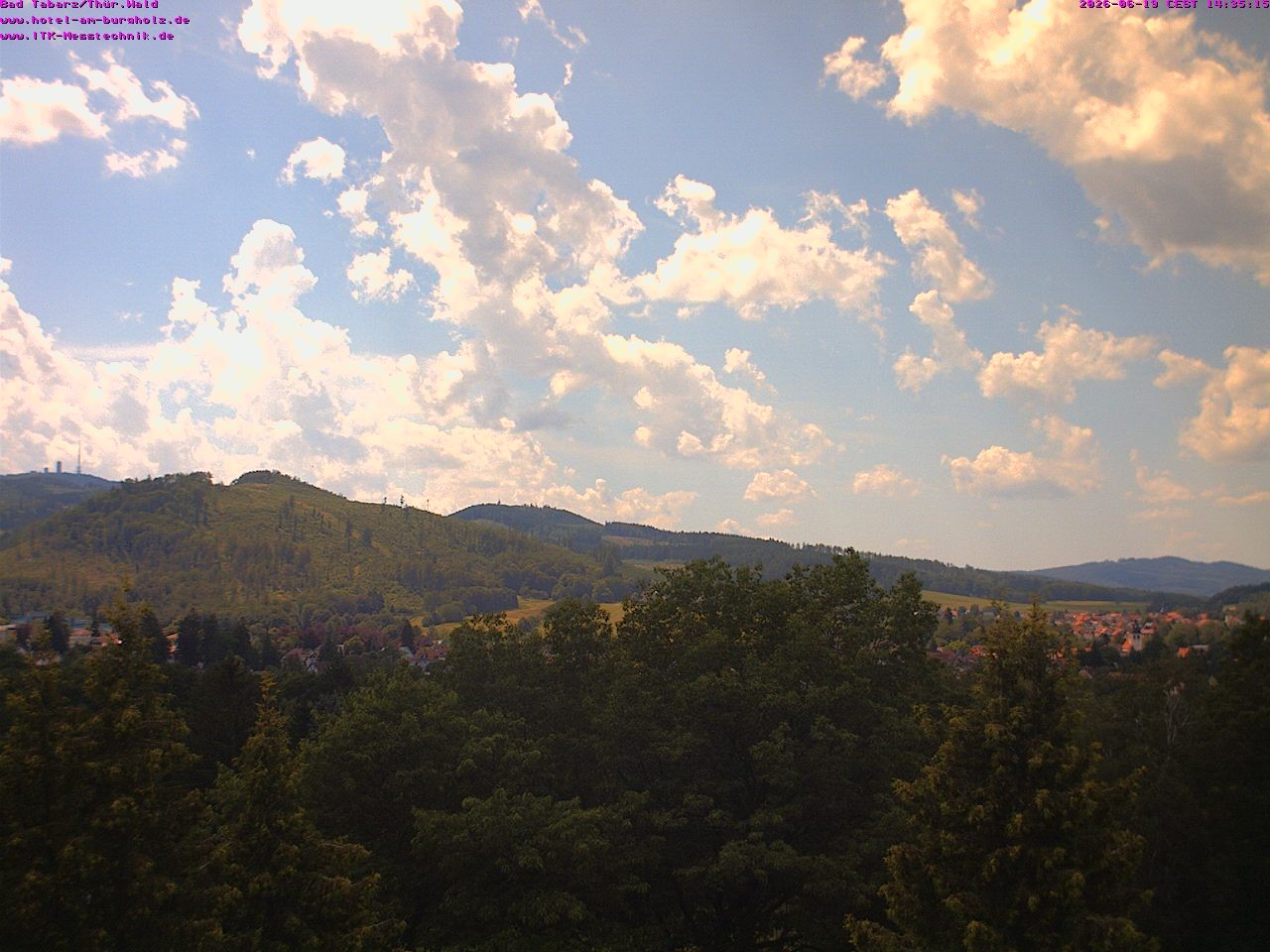 Archiv Foto Webcam Bad Tabarz im Thüringer Wald