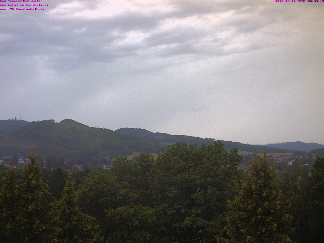 Archiv Foto Webcam Bad Tabarz im Thüringer Wald