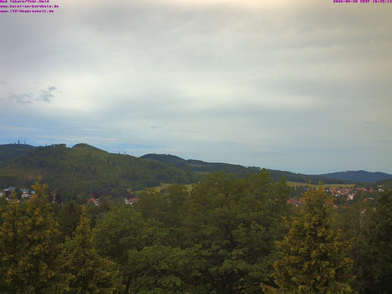 Archiv Foto Webcam Bad Tabarz im Thüringer Wald