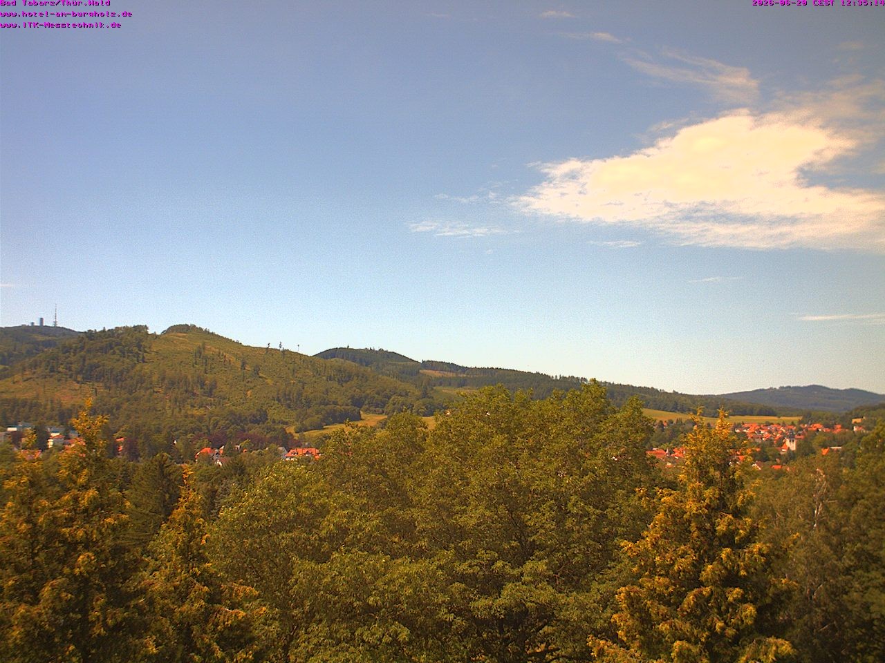 Archiv Foto Webcam Bad Tabarz im Thüringer Wald