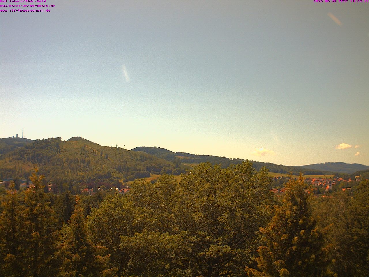 Archiv Foto Webcam Bad Tabarz im Thüringer Wald